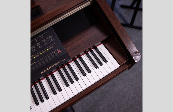 Used Yamaha CVP208 Satin Mahogany Digital Piano Complete Package (SN:601617) - Image 9